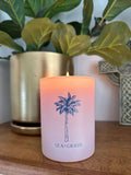 Candle Painted Glass // Pink Sands