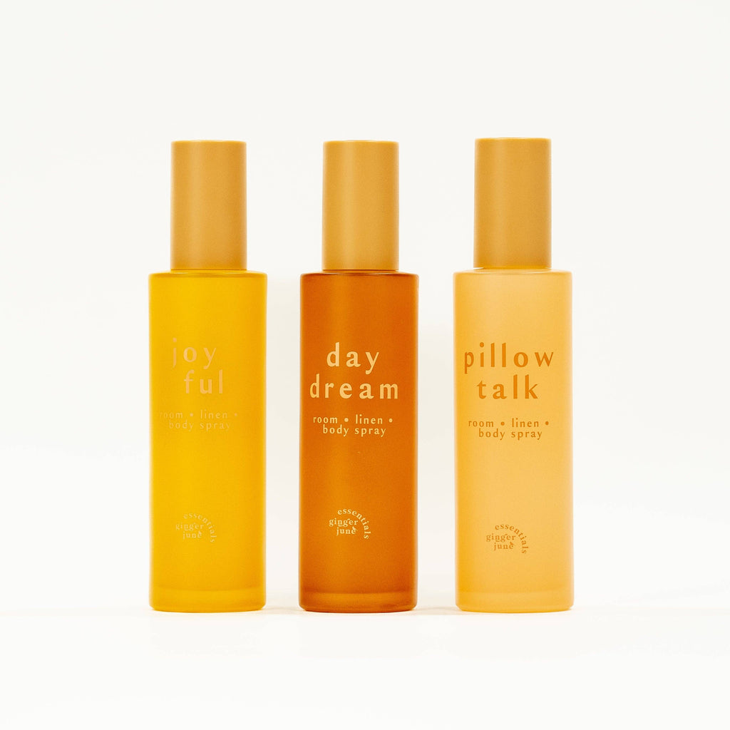 room & everywhere spray • 3 essential blends • 100% natural,