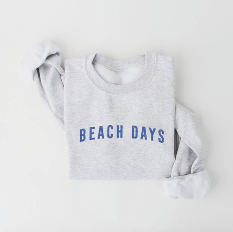 BEACH DAYS Graphic Sweatshirt